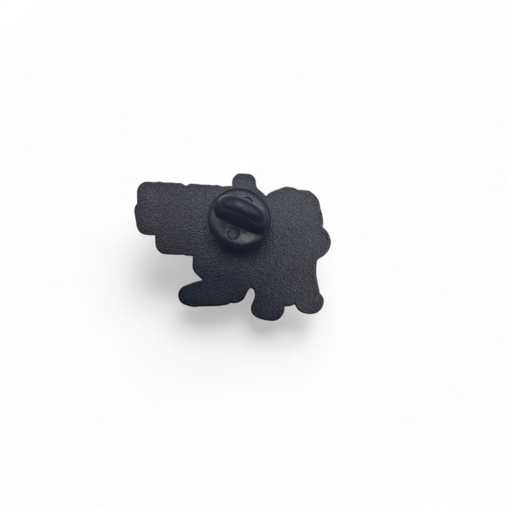 Frog "Rizz'em With The 'Tism" Enamel Pin - Picture 2 of 4